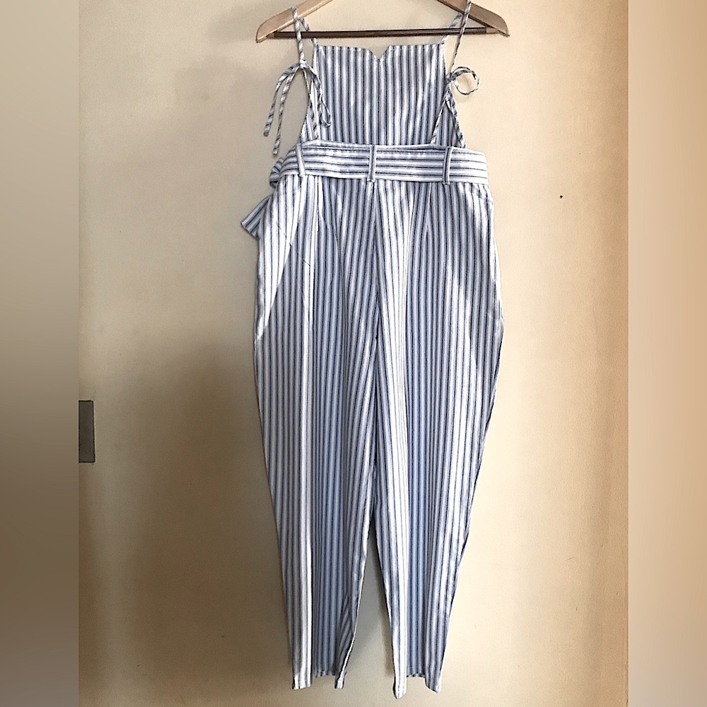 FREE PEOPLE Isabelle Striped Jumpsuit - Picture 10 of 15